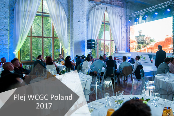 Gala wieczorna Plej WCGC Poland 2017